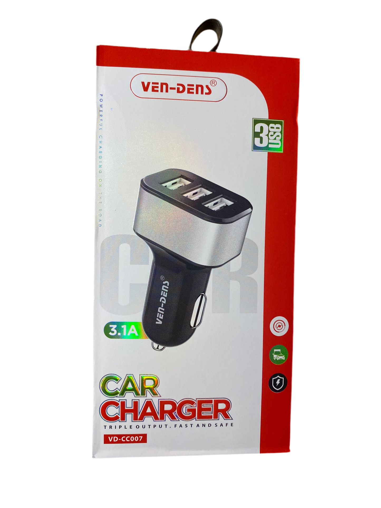 Car Charger - 3x USB Ports