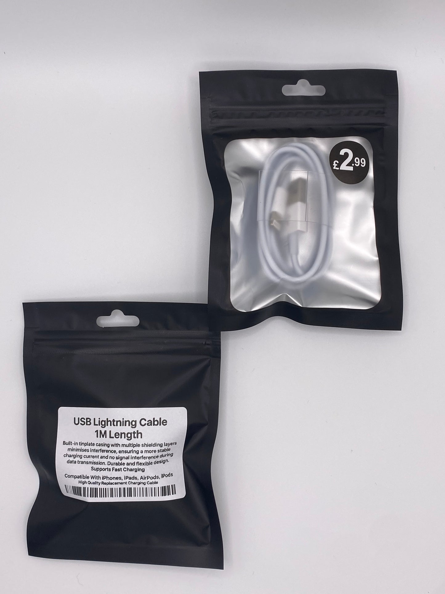 Lightning USB Charging Cable - 1M Length