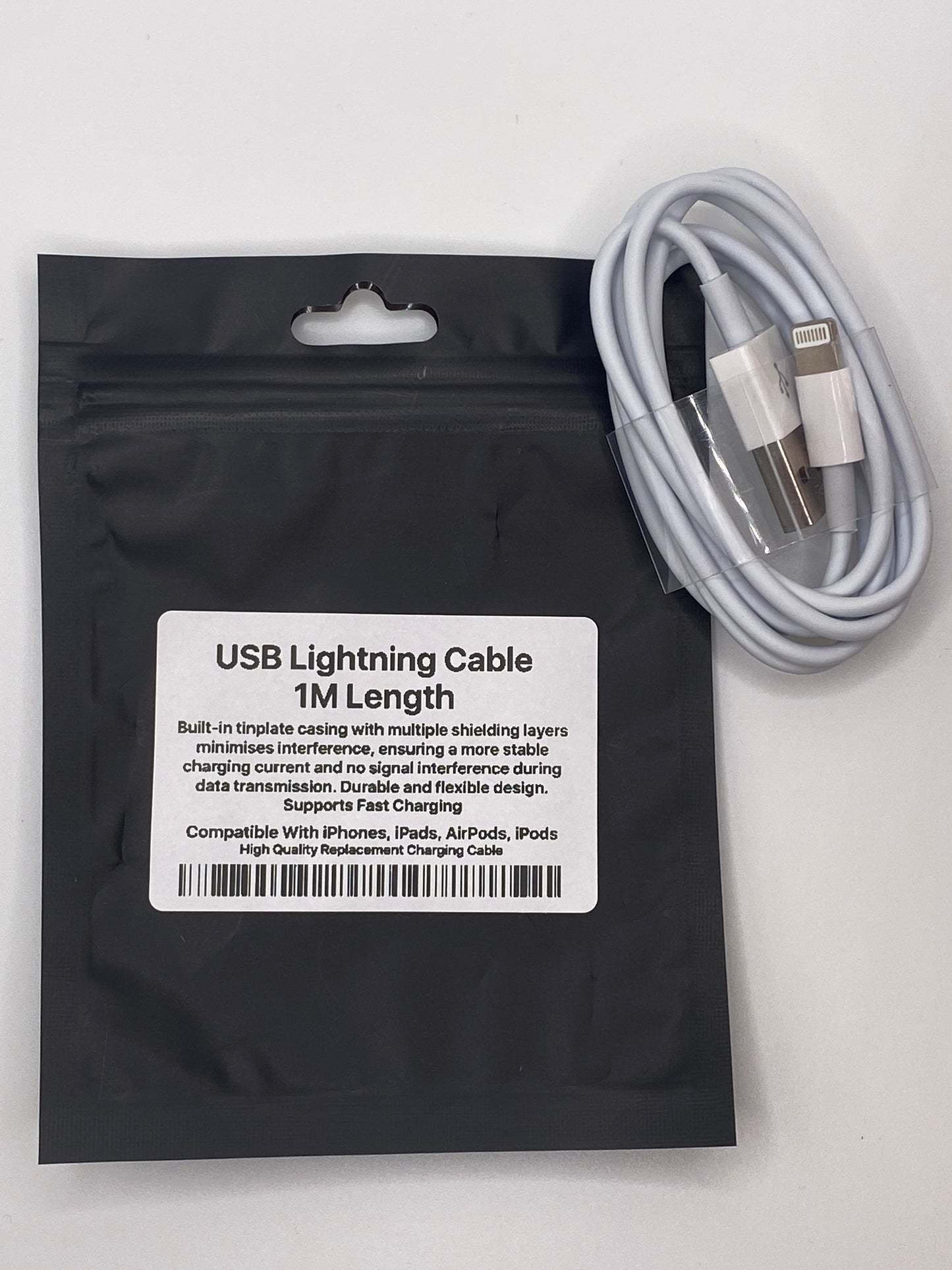 Lightning USB Charging Cable - 1M Length