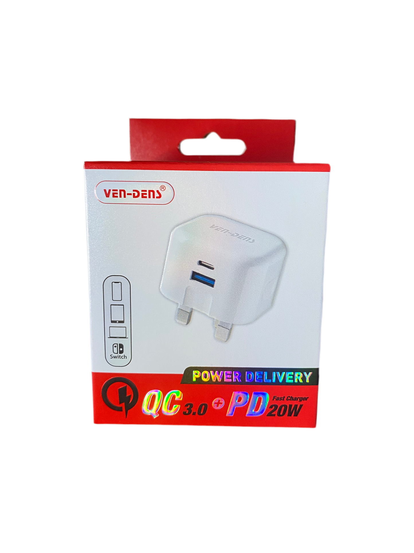 20w USB & USB-C QC3 PD Plug